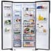 Nrs918emb Frigorifero Side-by-side Libera Installazione 508 L E Nero - Foto miniatura 2