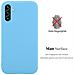 Custodia Compatibile Con Samsung Galaxy A13 5g In Candy Blu - Coperchio Protettivo In Silicone Tpu Flessibile - Foto miniatura 2