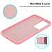Custodia Compatibile Con Samsung Galaxy S22 Ultra In Liquid Rosa - Coperchio Protettivo In Silicone Tpu Flessibile - Foto miniatura 6