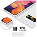 Custodia Compatibile Con Samsung Galaxy A10 In Classy Argento - Coperchio Protettiva Con Chiusura Magnetica, Funzione Stand E Tasca Per Le Carte - Foto miniatura 6