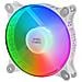 MF-DUO Kit 2 Ventole FRGB Rainbow 360° Diametro 12 cm Colore Bianco - Foto miniatura 3