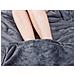 Coperta Morbida Con Maniche Grigio 180x140 Cm - Foto miniatura 3