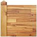Fioriera Rialzata Da Giardino 160x60x84cm Legno Massello Acacia - Foto miniatura 4