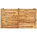 Fioriera Rialzata Da Giardino 160x60x84cm Legno Massello Acacia - Foto miniatura 5