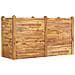 Fioriera Rialzata Da Giardino 160x60x84cm Legno Massello Acacia - Foto miniatura 1