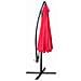 Ombrellone da Giardino ASTER con Protezione UV, Colore Rosso, 300x300x245 cm - Foto miniatura 2