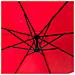 Ombrellone da Giardino ASTER con Protezione UV, Colore Rosso, 300x300x245 cm - Foto miniatura 5