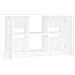 Supporto per Acquario 101x41x58 cm in Legno Multistrato Bianco - Foto miniatura 5