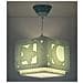 Lampada A Sospensione Per Bambini Moonlight Luna E Stelle Verde - Foto miniatura 4