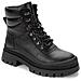 Black Casual Closed Warm Boots Stivaletti Sintetico E Tessile Scarpe Donna Nero Eu 36, 838161/05-01 - Foto miniatura 1