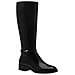 Long Boot Flat Stivali Pelle Scarpe Donna Nero Eu 37, 1-25529-43 001 - Foto miniatura 1