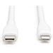 Cavo di collegamento in silicone Lightning, USB-C - Lightning, 1 m, bianco - Foto miniatura 2
