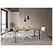 Consolle allungabile 90x40/196 cm Krack Small quercia natura gambe bianche - Foto miniatura 3