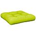Cuscino Per Pallet Verde Brillante 60x60x12 Cm In Tessuto - Foto miniatura 2