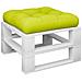 Cuscino Per Pallet Verde Brillante 60x60x12 Cm In Tessuto - Foto miniatura 3