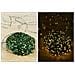 Catena Luminosa 140 mt, 2000 MicroLed a Goccia Bianco Caldo 2700K | Luci Per Albero di Natale e Decorazioni Natalizie, Adatte per Interno ed Esterno, 8 Giochi di Luce, Cavo Verde in soft PVC - Foto miniatura 4