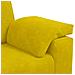 Divano Divanetto Giallo 120 cm in Velluto - Foto miniatura 7