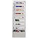 Organizer Da Appendere Oxford Per Riporre I Libri, 9 Ripiani Beige - Foto miniatura 1
