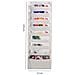 Organizer Da Appendere Oxford Per Riporre I Libri, 9 Ripiani Beige - Foto miniatura 2