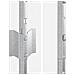 Palloni Recinzione 22 pcs U-Channel 150 cm Acciaio zincato - Foto miniatura 5