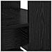 Scrivania con Stoccaggio Rovere Nero 113x54x120 cm Legno Ingegnerizzato - Foto miniatura 7