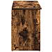 Scarpiera Rovere Fumo 102x30,5x45 cm in Legno Multistrato - Foto miniatura 5