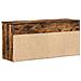 Scarpiera Rovere Fumo 102x30,5x45 cm in Legno Multistrato - Foto miniatura 6