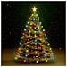 Rete di Luce per Albero di Natale 210 LED Multicolore 210 cm - Foto miniatura 2
