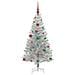 Albero di Natale con 150 LED con supporto Argento 150 cm PET - Foto miniatura 6