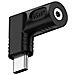 Adattatore Di Alimentazione Pd Da 65w Dc Femmina A Usb Type-c Maschio - Design Lettera Q - Foto miniatura 4