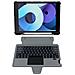 Custodia Tastiera Bumper Ipad 10.2"" 2019 / 2021 Retroilluminato Con Supporto Per Stilo, Nero - Foto miniatura 3