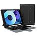 Custodia Tastiera Bumper Ipad 10.2"" 2019 / 2021 Retroilluminato Con Supporto Per Stilo, Nero - Foto miniatura 4