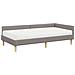 Struttura Letto Angolare con Materasso 2 pcs Talpa Tessuto - Foto miniatura 4