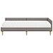 Struttura Letto Angolare con Materasso 2 pcs Talpa Tessuto - Foto miniatura 5