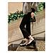 Eleva Il Tuo Stile: Scarpe Da Donna Con Plateau In Pelle, Punta Quadrata E Zeppa Nascosta Da 3cm Black 39 - Foto miniatura 7