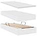 Letto con contenitore e LED con led Bianco Puro 180 x 200 cm - Foto miniatura 9