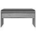 Panca per ingresso con cuscino Grigio Sonoma 83 x 38 x 40 cm - Foto miniatura 5