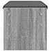 Panca per ingresso con cuscino Grigio Sonoma 83 x 38 x 40 cm - Foto miniatura 6