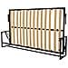 Letto a Scomparsa Morphy Classic - Sistema multifunzionale modulare SizeFlex & TypeFlex, letto a scomparsa salvaspazio ed estensibile con moduli divano (120x200 cm, Orizzontale) - Foto miniatura 2