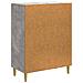 Credenza Grigio Cemento 66 x 34,5 x 90 cm Legno ingegnerizzato - Foto miniatura 5