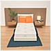 Materasso Trestrati Singolo 80x190, alto 22 cm - Memory, Gel Relaxa, Sfoderabile, Rivestimento Aloe Vera | Lupin III - Foto miniatura 3
