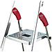 Scaletta L60 A 3 Gradini 125 Cm Alluminio 8160-307 - Foto miniatura 7
