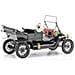 Metal Earth Ford 1908 Model T Puzzle Di Metallo 3d - Foto miniatura 3