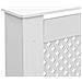 Coperture Per Radiatori 2pz Bianche 152x19x81,5 Cm In Mdf - Foto miniatura 6
