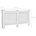 Coperture Per Radiatori 2pz Bianche 152x19x81,5 Cm In Mdf - Foto miniatura 15
