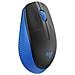 Mouse M190 Ottico 3 Tasti 1000 DPI Colore Nero Blu - Foto miniatura 2