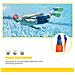 Finis Long Floating Pinne, Blu / arancione, 29-33 - Foto miniatura 2