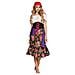 Gitana Gipsy Rilana Costume Donna Per Adulti, Multicolore, S (36/38), 83564 - Foto miniatura 1