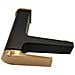 Nero / rose Gold Ottone Bagno Bacino Rubinetto Miscelatore Connettore Click-clack - Foto miniatura 2