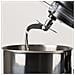 Impastatrice Planetaria IM46 con Capacità 8 Litri  6 Velocita Potenza 1800W Colore Nero Acciaio Inossidabile - Foto miniatura 3